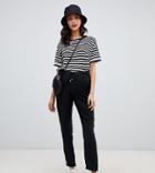 New Look Maternity Utility Pocket Joggers In Black - Black