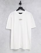 The Couture Club Logo Badged T-shirt In White - Part Of A Set
