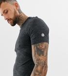 Asics Seamless T-shirt In Black - Black