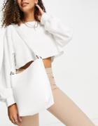 Claudia Canova Mini Shoulder Bag In White