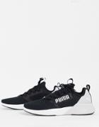 Puma Training Retaliate Block Sneakers In Black And Gray