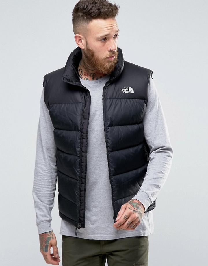 The North Face Nupste 2 Down Vest In Black - Black