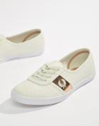 Fred Perry Aubrey Leather Sneakers - White