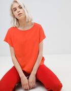 Weekday Wind Woven T-shirt - Red
