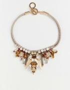 Nali Gold Beetle Statement Necklace - Gold