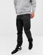 G-star Rovic Tapered Fit Zip 3d Cargo Pants In Black