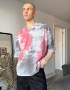Asos Design Oversized T-shirt In Tie Dye-multi
