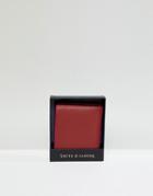 Smith And Canova Leather Wallet - Red
