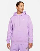 Nike Club Fleece Hoodie In Lilac-purple