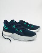 Adidas Basketball Crazy Light Boost 2018 Sneakers In Navy Db1068 - Navy