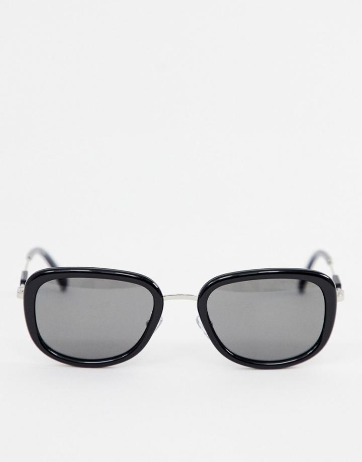 Calvin Klein Jeans Ckj18700s Square Sunglasses-black