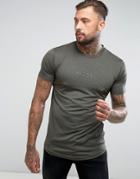 Nicce London T-shirt In Muscle Fit - Green