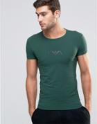 Emporio Armani T-shirt In Extreme Muscle Fit - Green