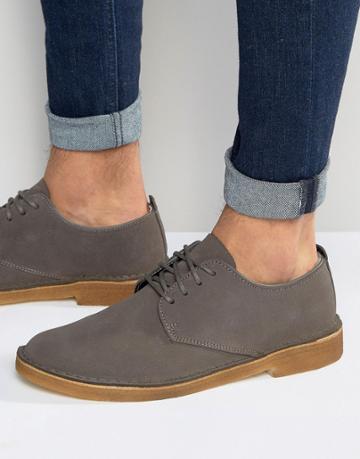 Clarks Originals Desert Shoes - Gray