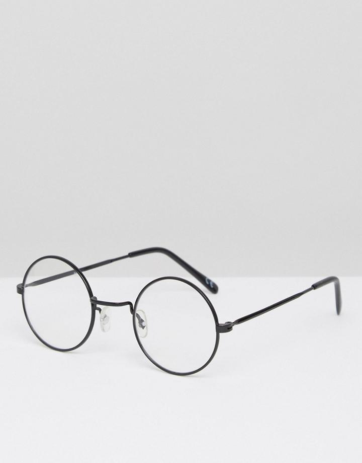 Jeepers Peepers Round Glasses - Navy