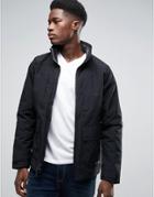 Abercrombie & Fitch Patch Thermo Peak Shell Jacket In Black - Black