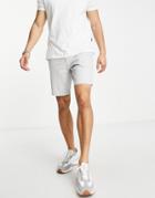 French Connection Chino Shorts In Light Gray