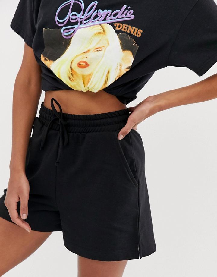 Asos Design Sweat Short - Black
