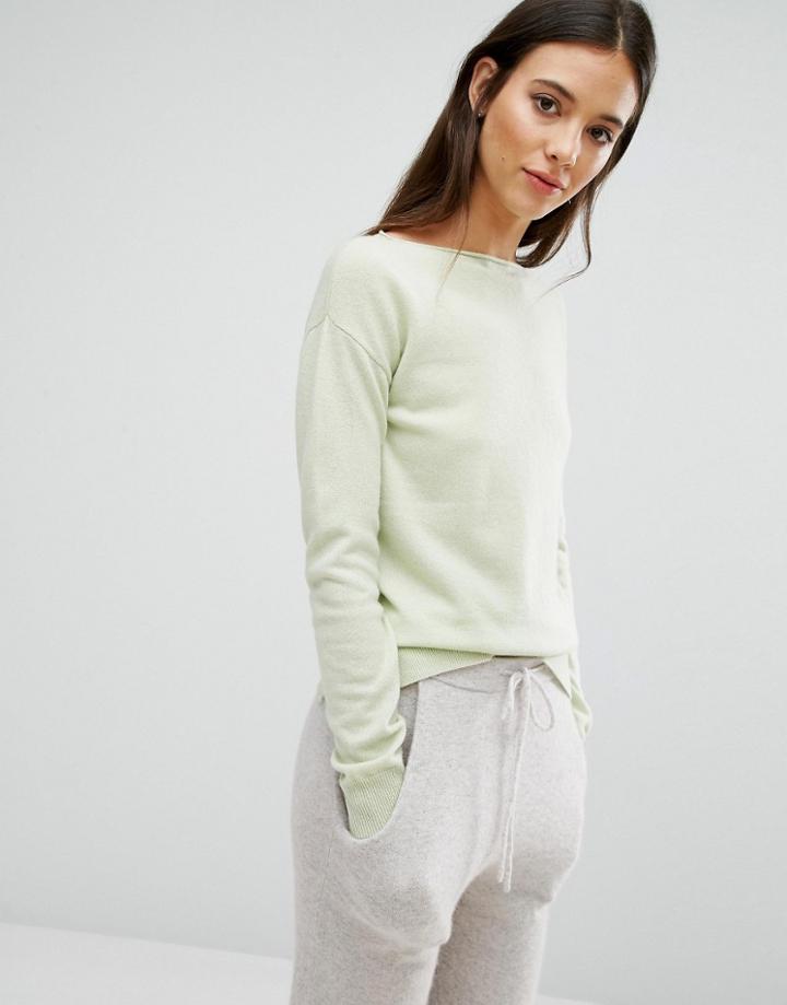 Les 100 Ciels Cashmere Sweater - Green