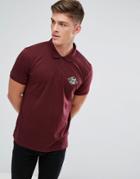 Jack And Jones Chest Polo - Red