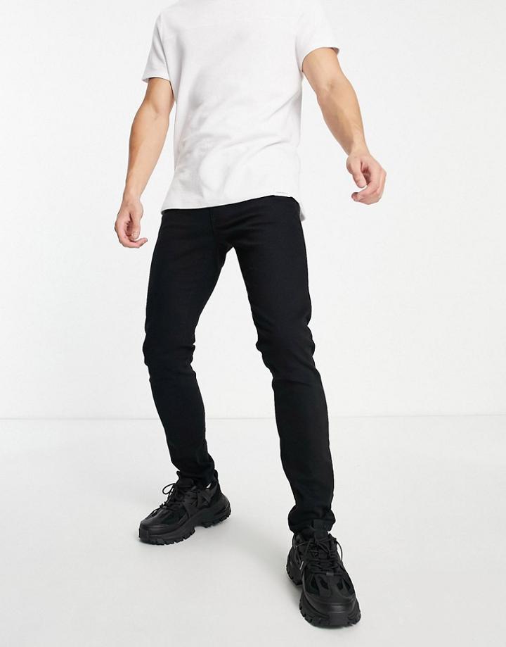 Armani Exchange J14 Skinny Jeans In Black