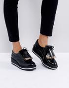 Bershka Chunky Loafer - Black
