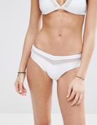 Ted Baker Mesh Bikini Bottom - White