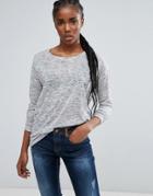 B.young Long Sleeve Top - Gray