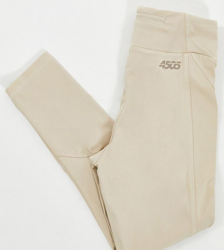 Asos 4505 Petite Icon Run Tie Waist Legging-gray