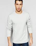 Asos Sweatshirt In Pastel Blue - Dawn Blue