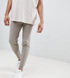 Asos Design Tall Skinny Joggers In Gray - Gray