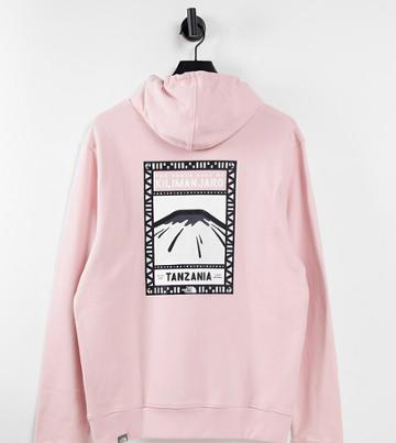 The North Face Faces Hoodie In Pink Exclusive To Asos