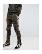 Le Breve Camo Jogger - Green