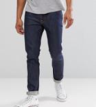 Nudie Jeans Co Lean Dean Jeans Dry Light Cool Wash - Navy