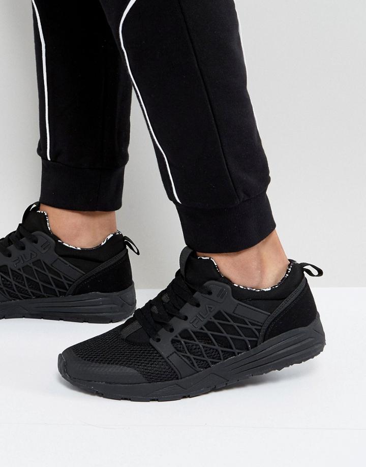 Fila Striker Caged Sneakers - Black