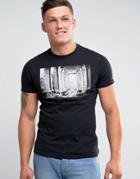 Element Print T-shirt - Black