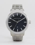 Armani Exchange Ax1455 Bracelet Watch In Silver - Silver