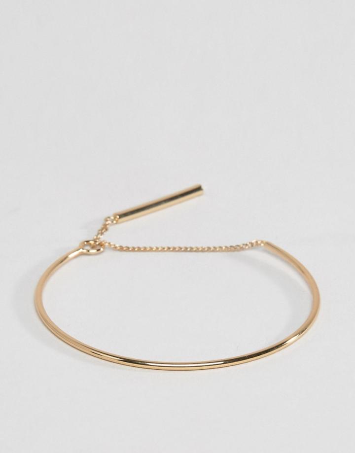 Weekday Through Bracelet - Gold