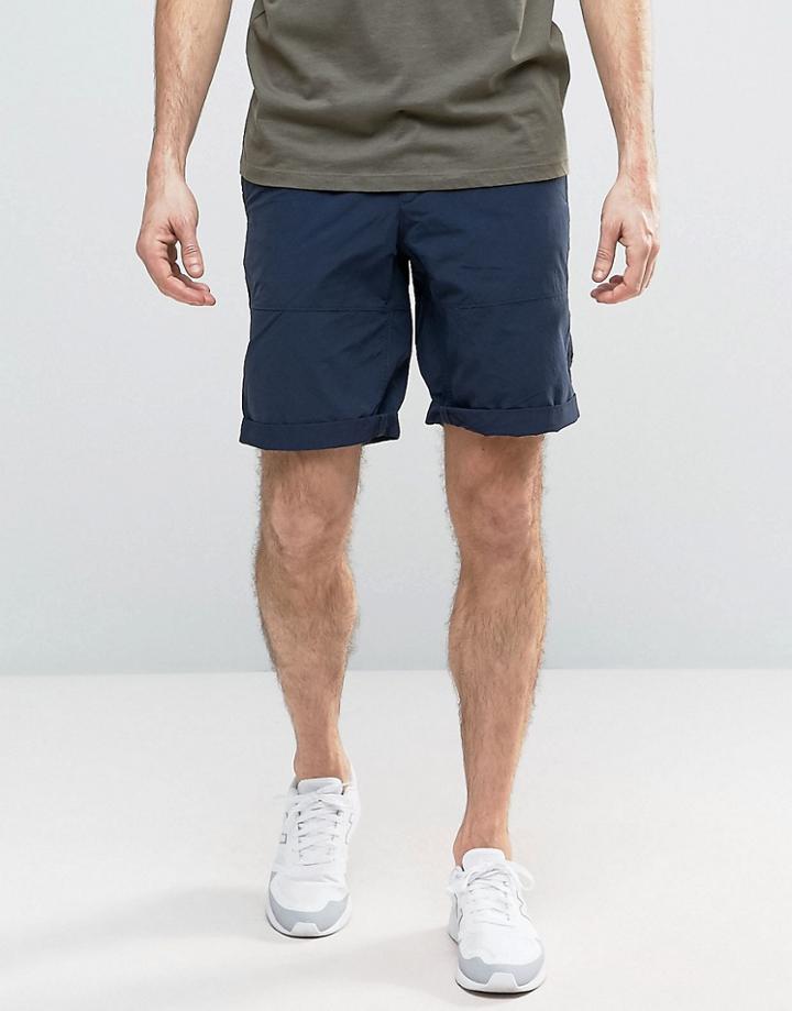The North Face Mountain Shorts Nylon In Navy - Navy