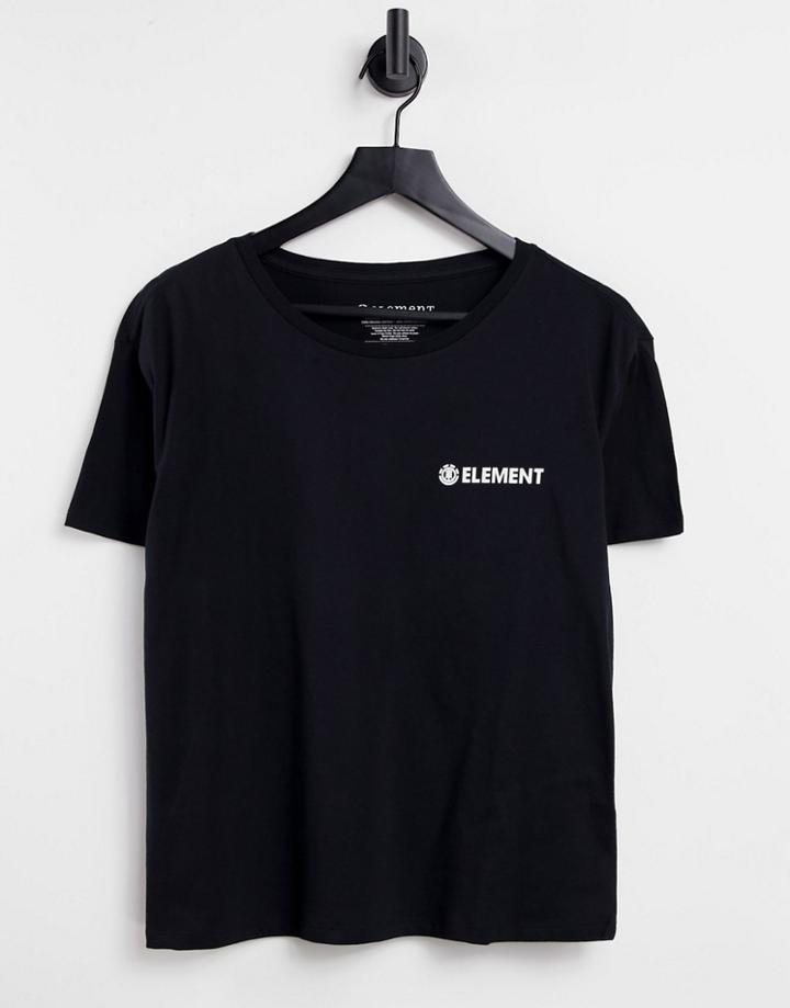 Element Blazin Chest T-shirt In Black