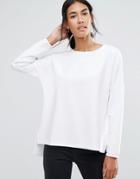 Uncivilised Eclipse Sweatshirt - White