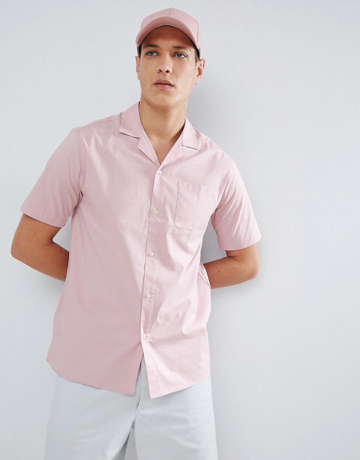 For Bowling Shirt In Pink - Pink
