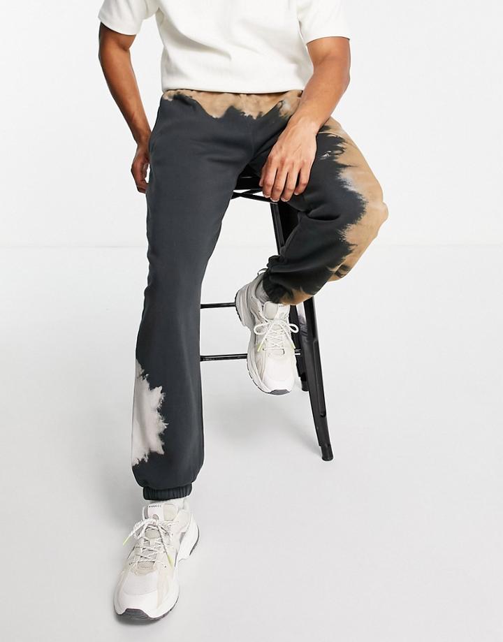 Topman Tie Dye Sweatpants In Multi - Part Of A Set