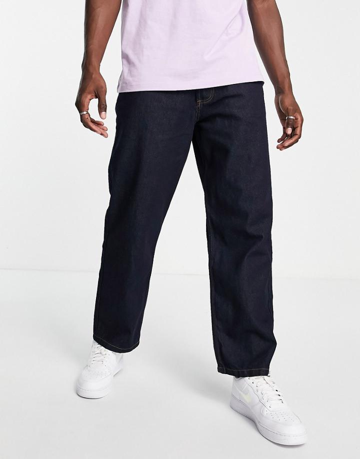 Ldn Dnm Wide Fit Jean In Indigo-blues