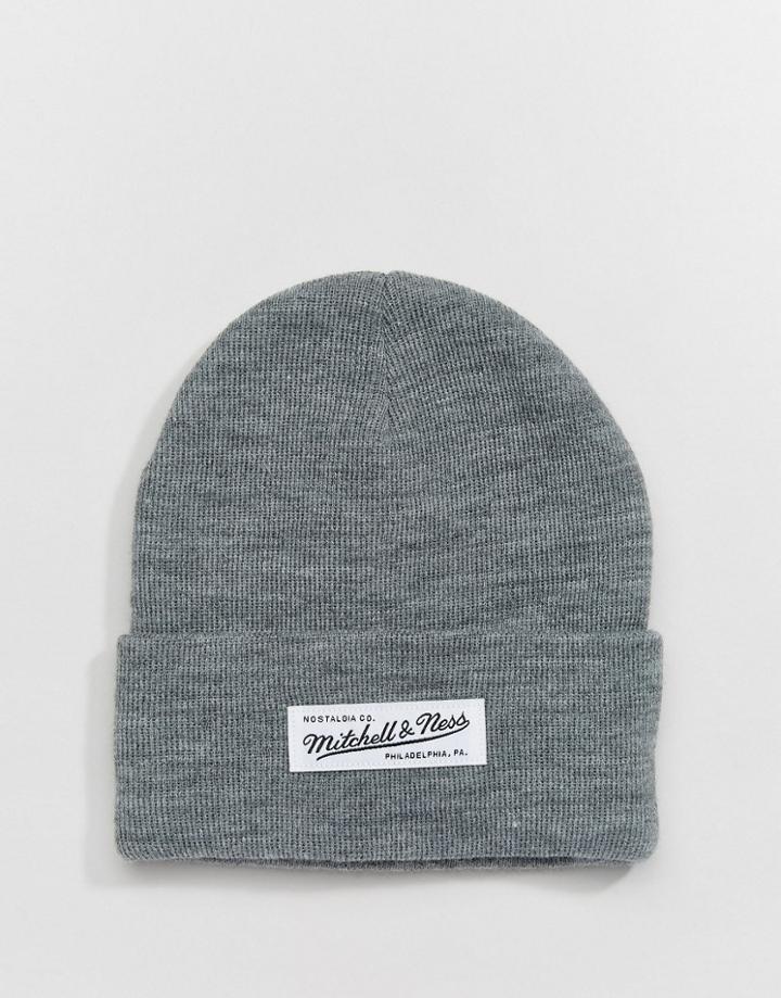 Mitchell & Ness Beanie Nostalgia - Gray