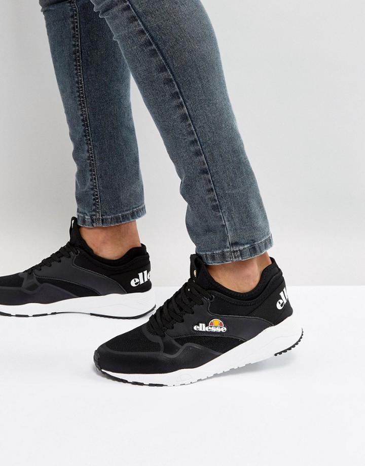 Ellesse Ls4400 Sneakers In Black - Black