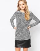 Madam Rage Sweater In Mono Yarn - Black