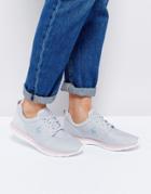 Le Coq Sportif Dynacomf Sneakers With Pink Detail - Purple