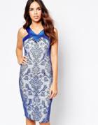 Hybrid Tally Embellished Necklace Dress