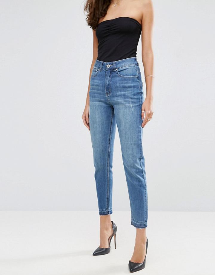 Ichi Boyfriend Jeans - Blue